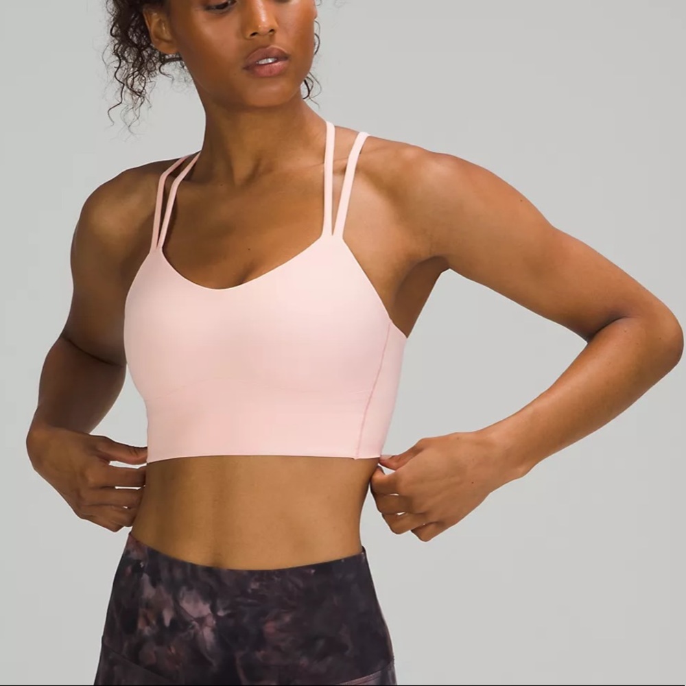 NTW lululemon like a cloud longline bra light support B/C cup